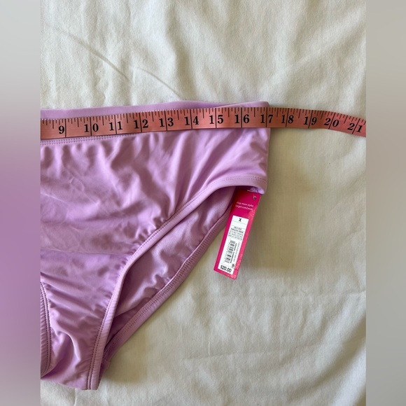 Xhilaration Women’s Bikini Bottom.  Lilac Color.  Size X. Hipster style. NWT - Picture 5 of 9